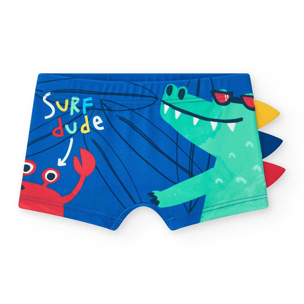 Boxer mare della Linea Abbigliamento Bambino Tuc Tuc, con fantasia a colori vivaci.

Composizione...