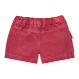 GONNA-PANTALONI TWILL DI COTONE (GARMENT DYE) - Tuc Tuc - Sesso: Bambina - Colore: Rosso - Stagione: Primavera-Estate