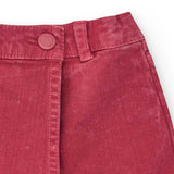 GONNA-PANTALONI TWILL DI COTONE (GARMENT DYE) - Tuc Tuc - Sesso: Bambina - Colore: Rosso - Stagione: Primavera-Estate