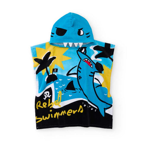 TELO MARE-PONCHO - TUC TUC - Colore: Blu - Stagione: Primavera-Estate