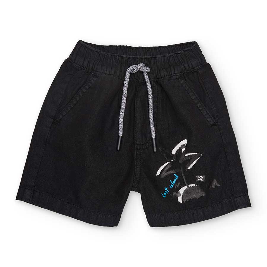 Pantaloncino della Linea Abbigliamento Bambino tuc Tuc, con laccetto in vita e taschine sul davan...