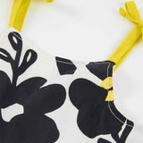 TOP CON BRETELLE FIORI
