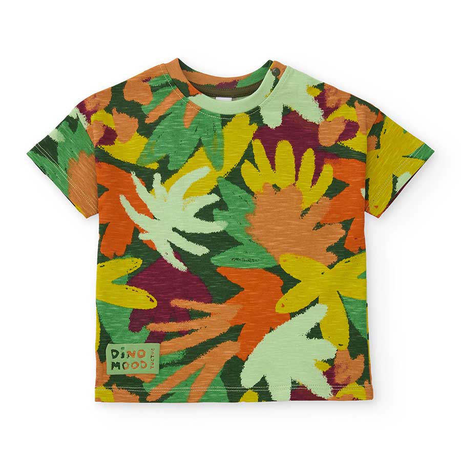 T-shirt della Linea Abbigliamento Bambino Tuc Tuc, con fantasia multicolor all-over.
Composizione...