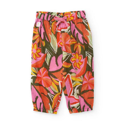 PANTALONI TELA COTONE - TUC TUC - Sesso: Bambina - Colore: Verde - Stagione: Primavera-Estate