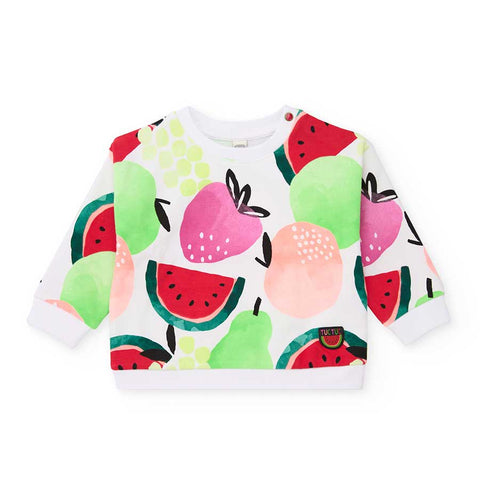 FELPA - TUC TUC - Sesso: Bambina - Colore: Bianco - Stagione: Primavera-Estate