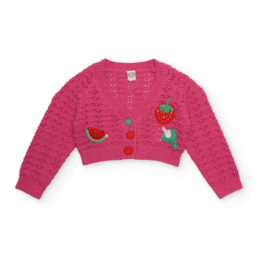Scopri il cardigan perfetto per le piccole fashioniste! Questo giacchino corto a bolero è ideale ...