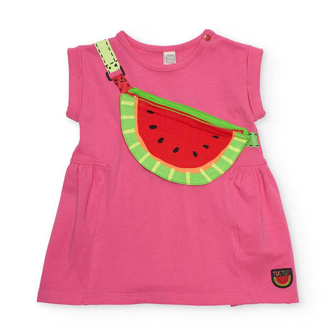 ABITO JERSEY - TUC TUC - Sesso: Bambina - Colore: Rosa - Stagione: Primavera-Estate