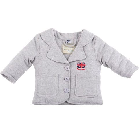 GIACCA - TUC TUC - Sesso: Bambina - Colore: Grigio - Stagione: Autunno-Inverno