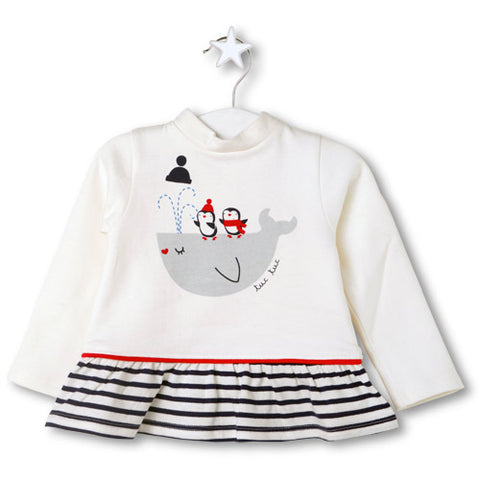 SUDADERA COMB VOLANTES S.T.WH - Tuc Tuc - Sesso: Bambina - Colore: uni - Stagione: Autunno-Inverno