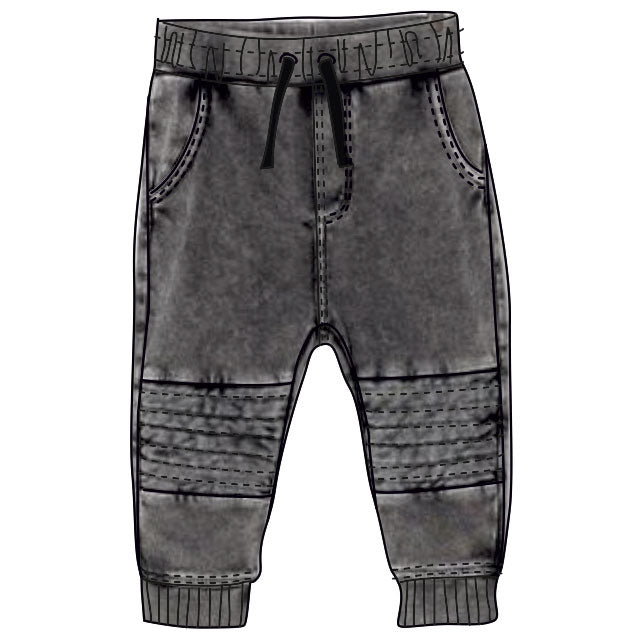 Pantalon en molleton de la ligne vêtements enfant Tuc Tuc, avec élastique à la taille et aux chev...
