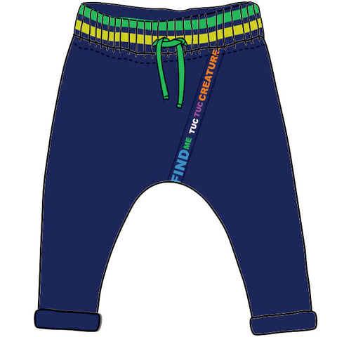 PANTALÓN FELPA AZUL NIÑO - TUC TUC - Colore: uni - Stagione: Autunno-Inverno