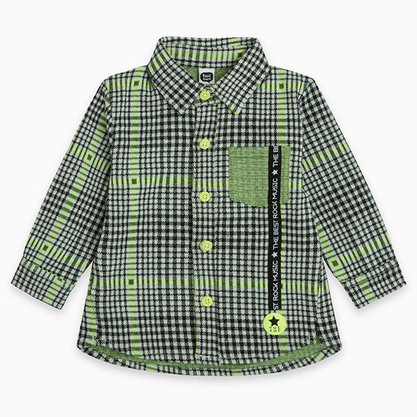 
  Shirt aus der Tuc Tuc Childrenswear Line mit farbigem Karomuster
  Fluo.
