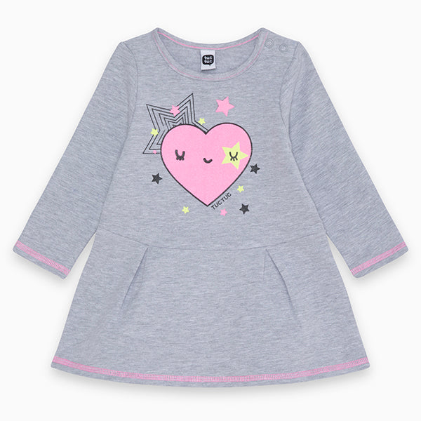 
  Kleid aus der Modelinie des Tuc Tuc Girls mit Druckknöpfen an der
  Schultergurt, Falten vorne...