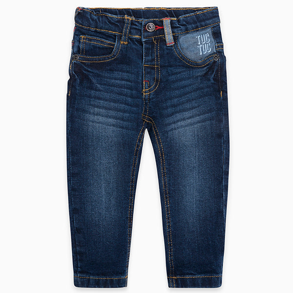 Pantalon en jean de la ligne Vêtements Enfant Tuc Tuc basique.