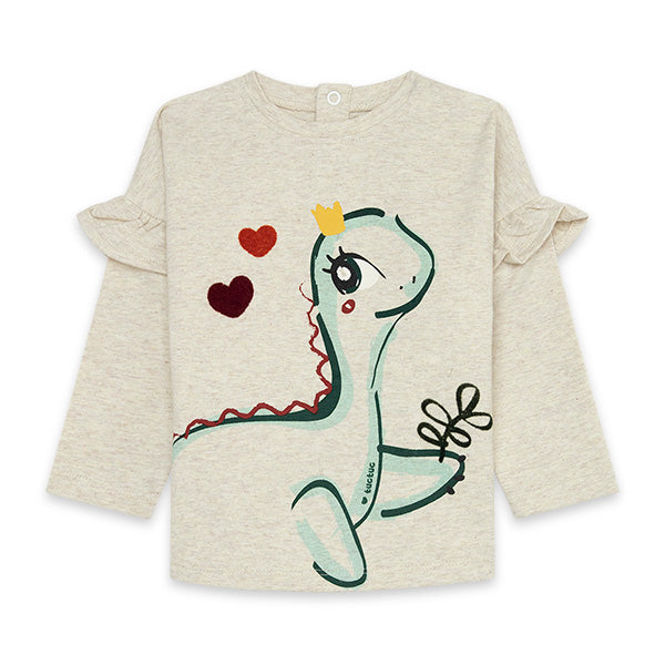 
  T-shirt a manica lunga della linea abbigliamento bambina Tuc Tuc , collezione Highlands;
  con...