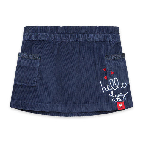 GONNA VELLUTO - Tuc Tuc - Sesso: Bambina - Colore: uni - Stagione: Autunno-Inverno