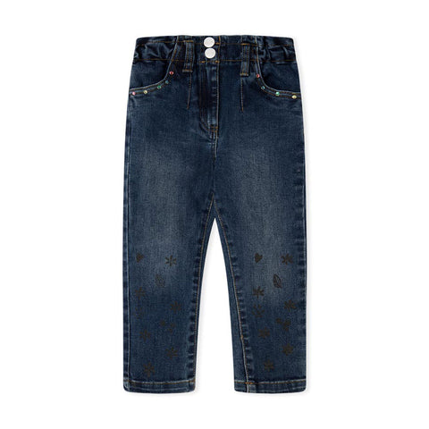 DENIM TROUSERS - TUC TUC - Sesso: Bambina - Colore: uni - Stagione: Autunno-Inverno