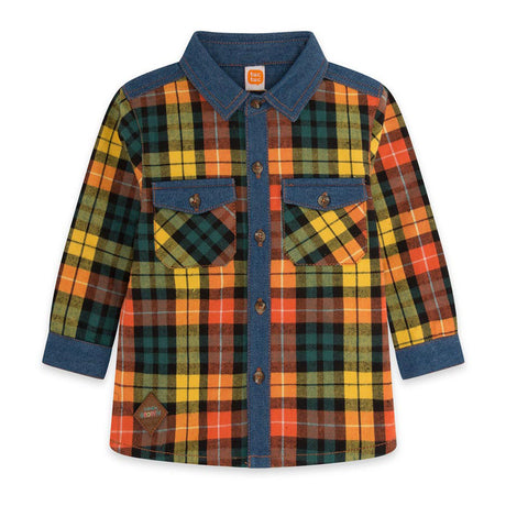 FLANNEL AND DENIM SHIRT - Tuc Tuc - Colore: uni - Stagione: Autunno-Inverno