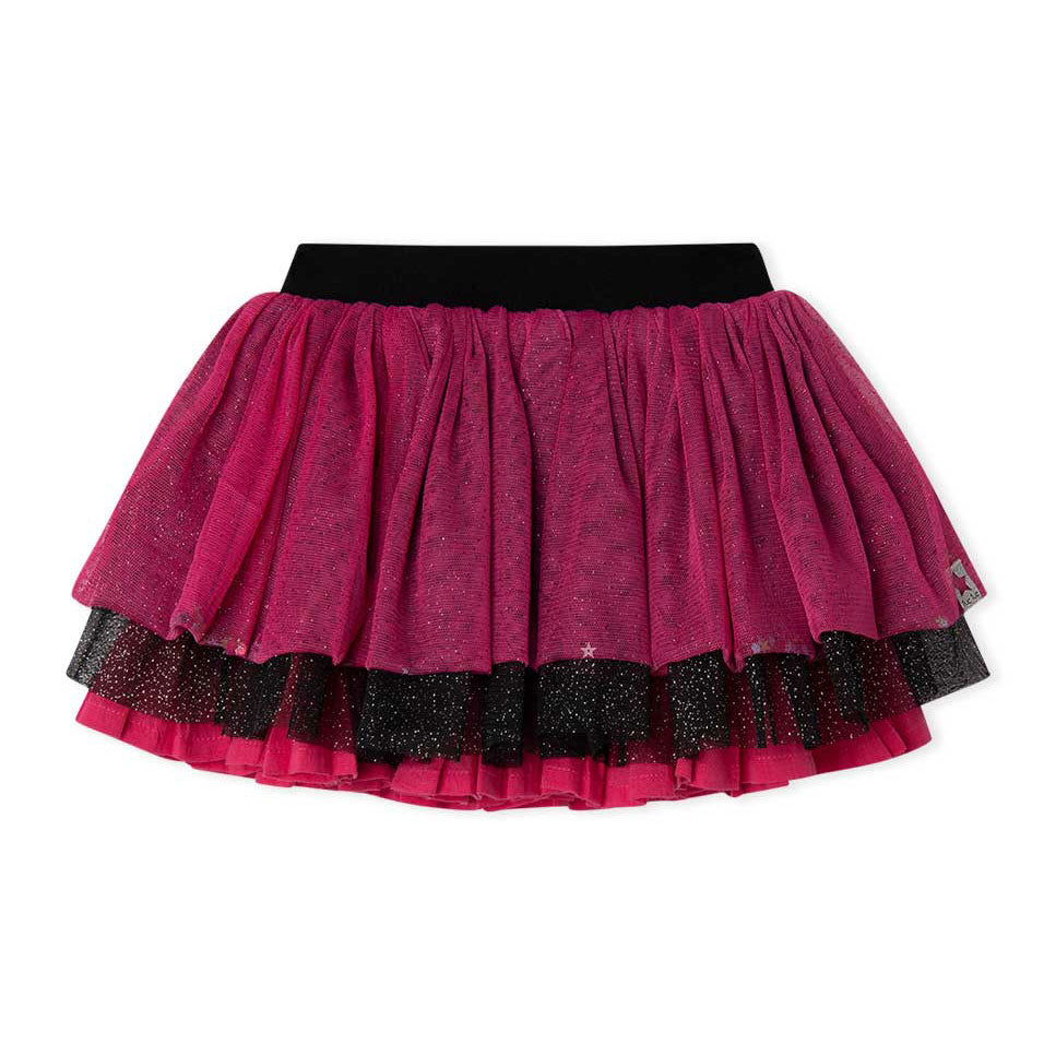 Skirt from the Tuc Tuc Girls' Clothing line made of tiered tulle, with an elastic waistband.
 
Co...