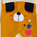 VELOURS-OVERALL MIT HINTERER ÖFFNUNG