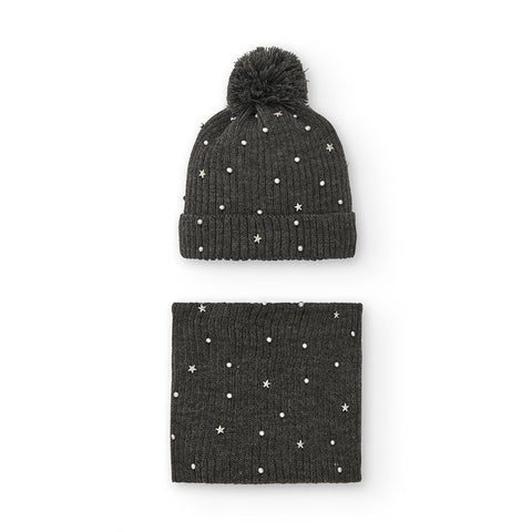 BONNET ET ÉCHARPE TRICOT