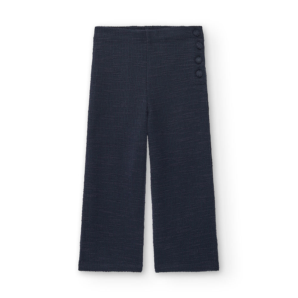 Pantalon palazzo de la Ligne Vêtements Fille Tuc Tuc, avec des boutons sur un côté. 
Compositions...