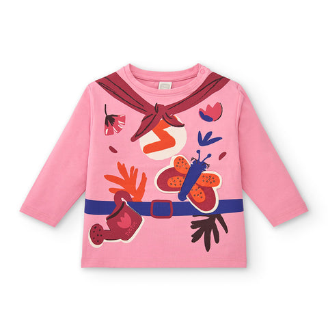 MAGLIA MANICA LUNGA STAMPATA