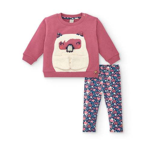 SWEAT-SHIRT JERSEY ET LEGGINGS