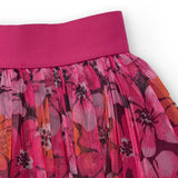 MINIGONNA IN TULLE FIORI