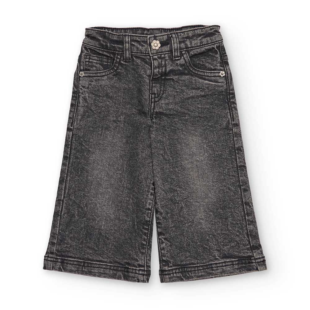 Pantalon jean de la Ligne Vêtements Fille Tuc Tuc, avec modèle large et taille réglable à la tail...