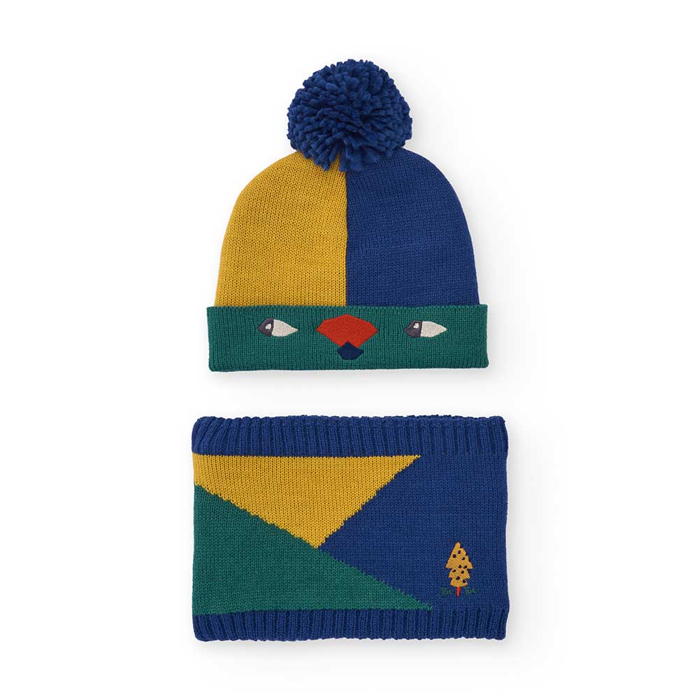 Scopri il set ideale per le giornate autunnali e invernali! Questo divertente set di cappello e s...