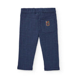 PANTALONI TELA COTONE - Tuc Tuc - Colore: Blu - Stagione: Autunno-Inverno