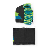 STRICKMÜTZE UND -SCHAL