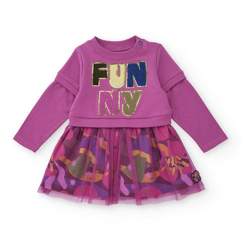 ABITO FELPA - TUC TUC - Sesso: Bambina - Colore: Fucsia - Stagione: Autunno-Inverno