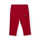 PANTALONI COTONE ROSSI
