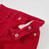 PANTALONI COTONE ROSSI