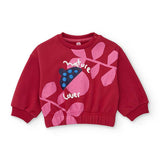 FELPA GIROCOLLO STAMPATA E LEGGINGS