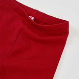 LEGGINGS FELPA ROSSO