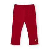 LEGGINGS FELPA ROSSO