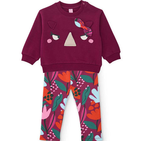 FELPA CON LEGGINGS