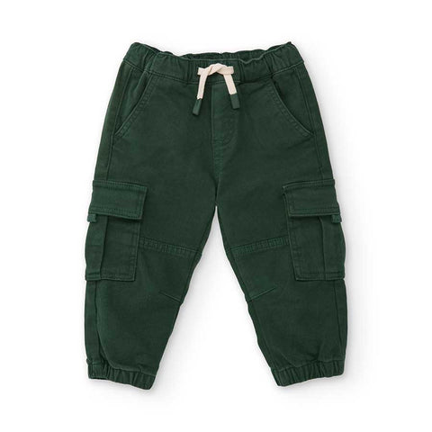 PANTALONI CARGO VERDI