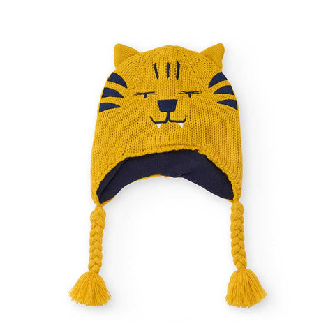 CAPPELLO TRICOT CON ORECCHIE