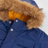 PARKA IMBOTTITO BLU