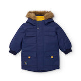 PARKA IMBOTTITO BLU