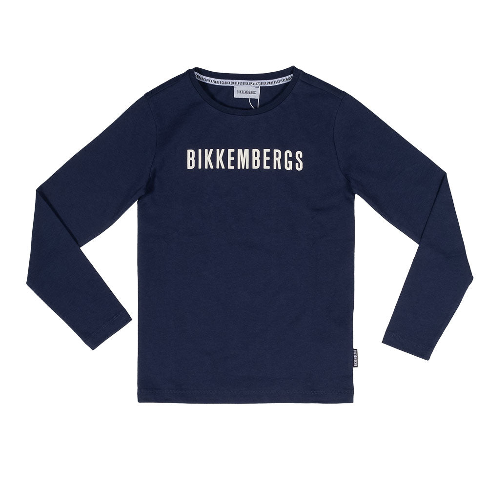 

T-shirt della Linea Abbigliamento Bambino Bikkembergs, a manica corta con logo stampato sul dav...