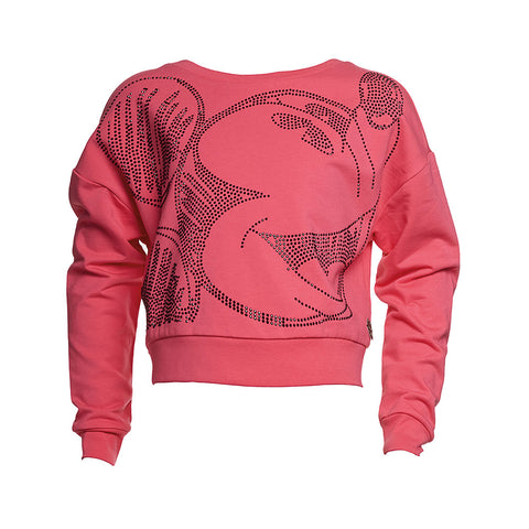 OVER SWEATER FUXIA