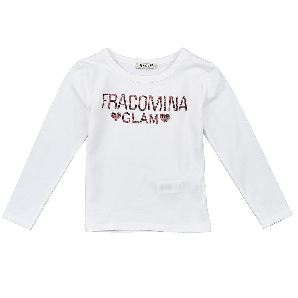
  T-shirt della Linea Abbigliamento Bambina Fracomina, con stampa sul davanti.



  Composizione...