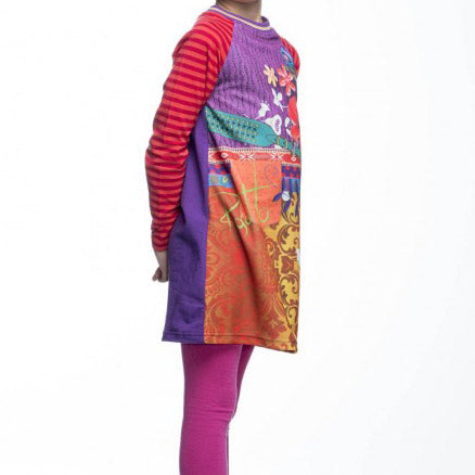 
  Abito della linea abbigliamento bambina Rosalita Senoritas con vivace fantasia multicolor
  su...