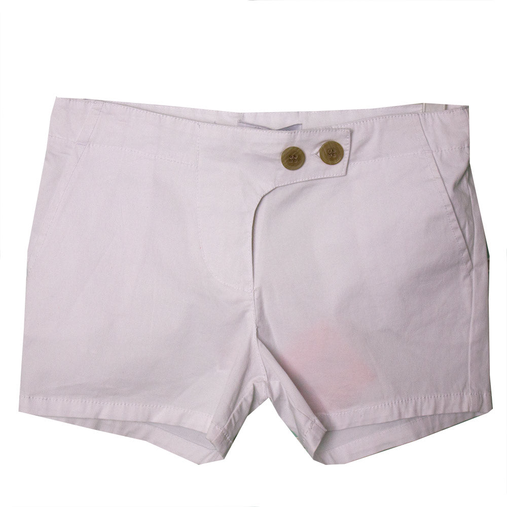 
  Shorts della linea abbigliamento bambina Silvian Heach Kids; a tinta unita con tasche
  sul da...