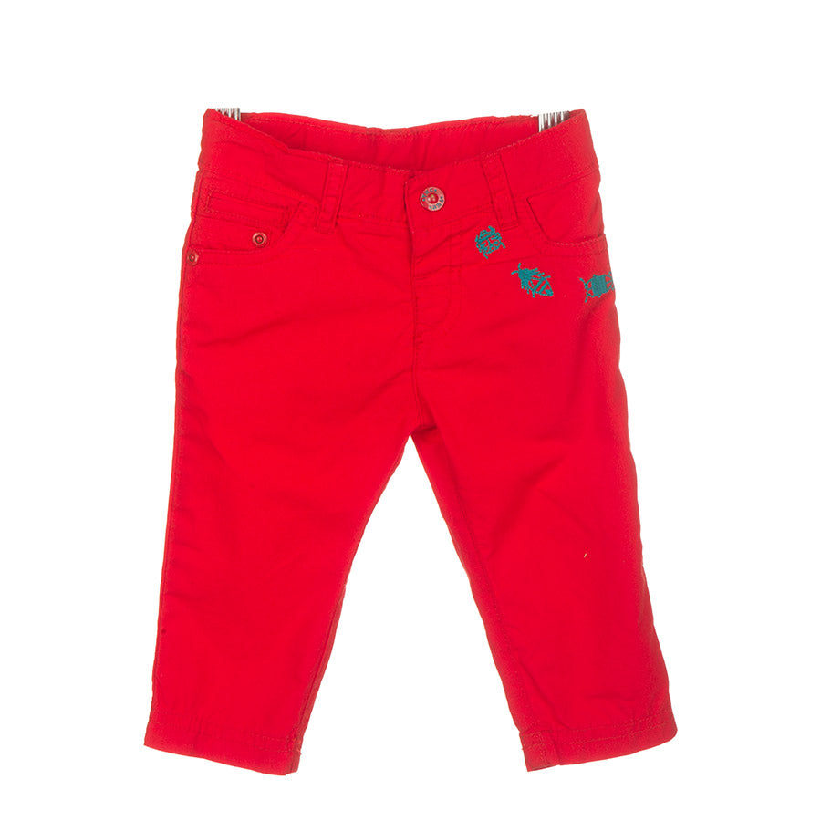 
  Pantalone della linea abbigliamento bambino Tuc Tuc, modello classico a cinque tasche
  e tess...